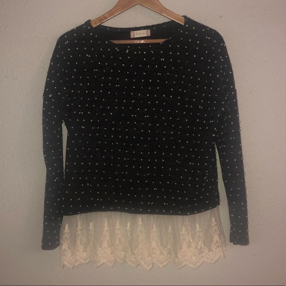 Alter’d State Lace Hem Sweater